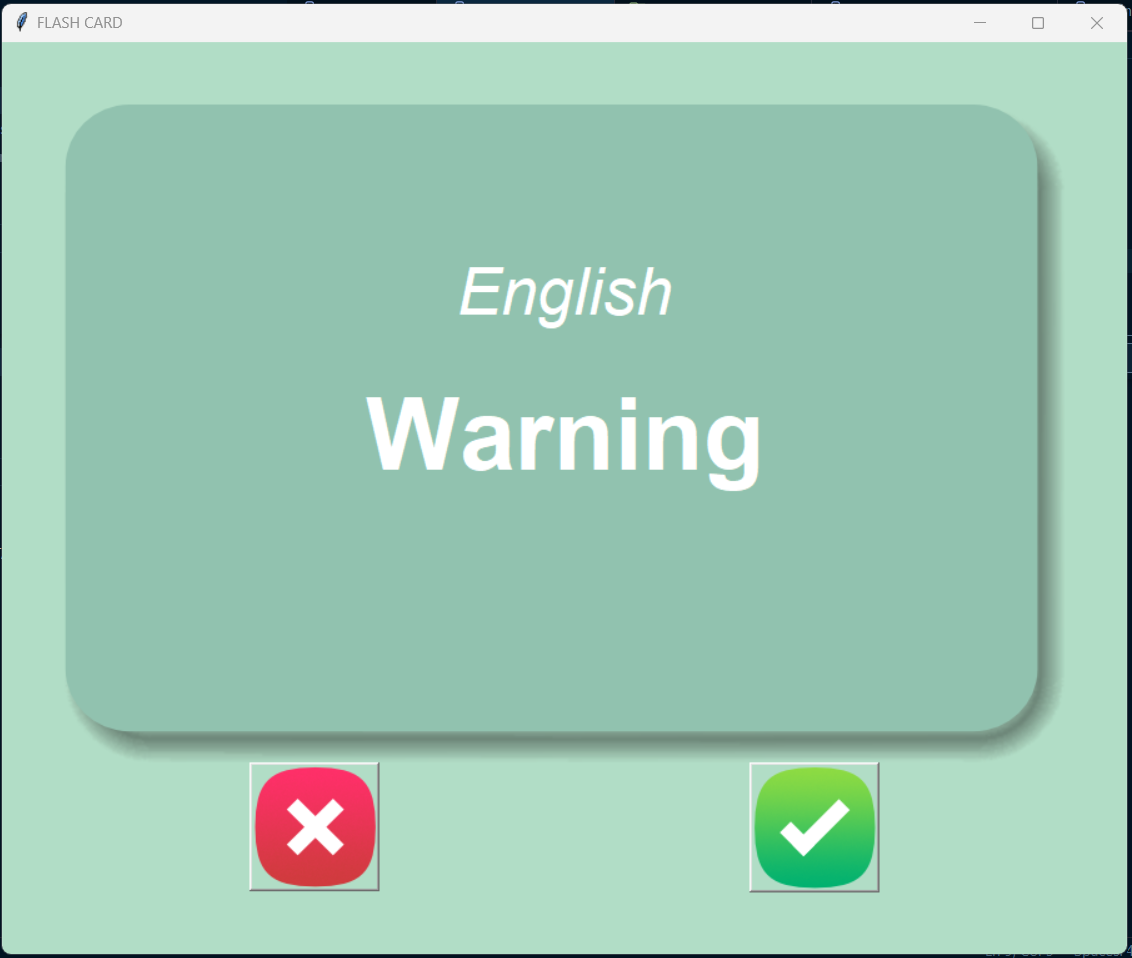 Flashcard Learning App